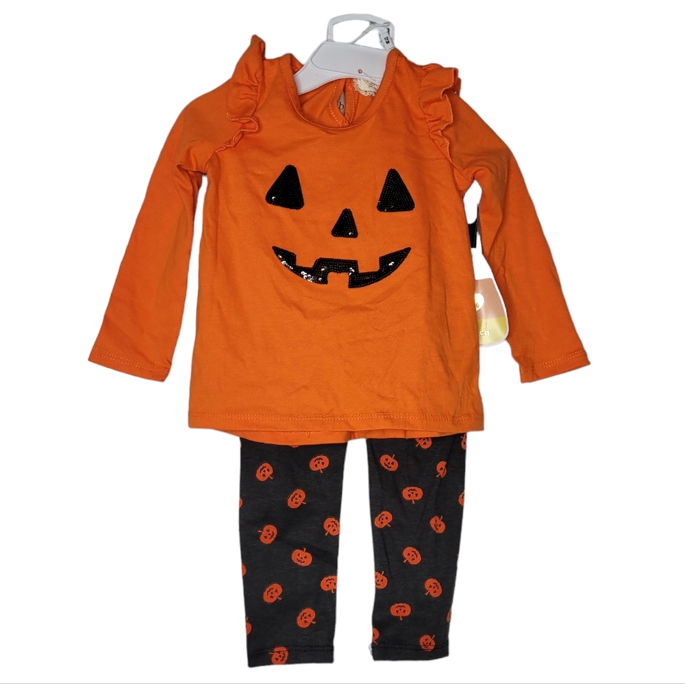 🎃 Baby Girls Halloween 3 Piece outfit